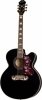 Epiphone J-200EC Studio Solid Top Fishman Sonitone BK Black gitara elektro-akustyczna